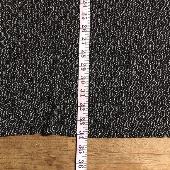 Old Navy Womens Black/White Short Sleeve Stretchy A-Line Dress Size Small - Picture 7 of 13